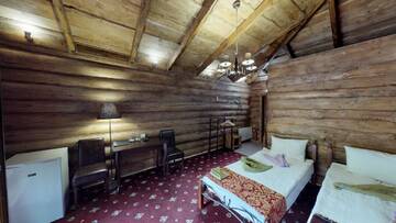 Шале с 2 отдельными кроватями в Отеле Eco resort Monastic-SPA